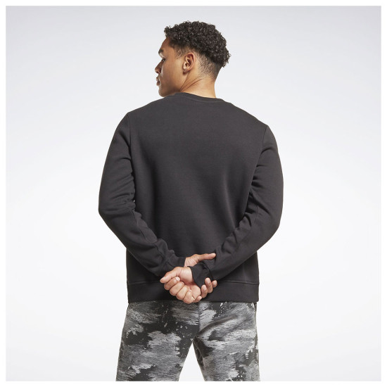 Reebok Ανδρικό φούτερ Identity Fleece Vector Crew Sweatshirt Reebok Ανδρικό φούτερ Identity Fleece Vector Crew Sweatshirt